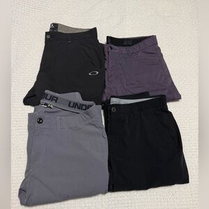 4 pairs men’s golf pants 36x32